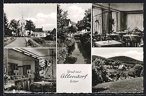 Ansichtskarte Allendorf / Eder, Hotel-Gasthaus Schäfer