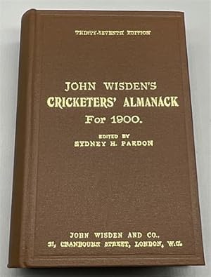 1900 Hardback Reprint - Numbered 456 of 500