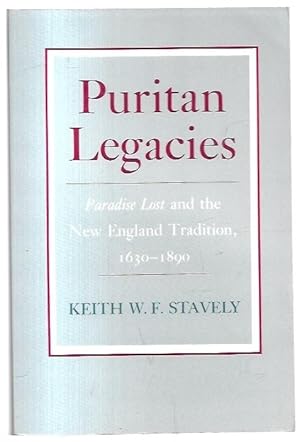 Immagine del venditore per Puritan Legacies: Paradise Lost and the New England Tradition, 1630-1890. venduto da City Basement Books