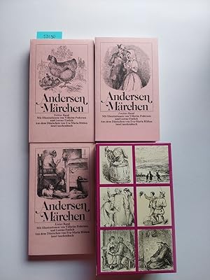 Hans Christian Andersen : Märchen | 3 Bände [komplett, vollständig] in Kassette