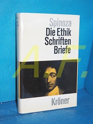 Bild des Verkufers fr Die Ethik, Schriften und Briefe (Krners Taschenausgabe Band 24) zum Verkauf von Antiquarische Fundgrube e.U.