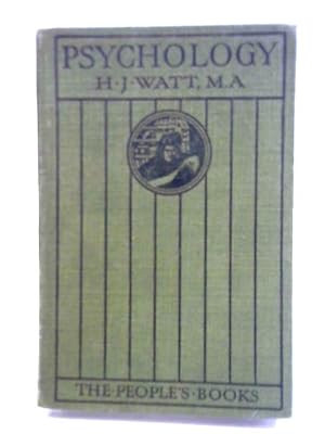 Seller image for Psychology (The People's Books) for sale by World of Rare Books