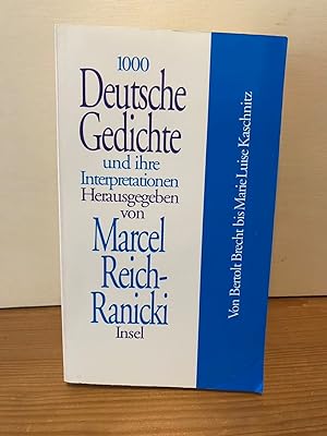 Tausend Deutsche Gedichte und ihre Interpretationen, in 10 Bdn., Bd.7, Von Bertolt Brecht bis Mar...