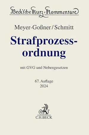 Bild des Verkufers fr Strafprozessordnung : Gerichtsverfassungsgesetz, Nebengesetze und ergnzende Bestimmungen zum Verkauf von AHA-BUCH GmbH