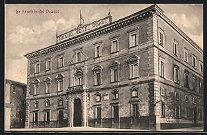 Cartolina Orvieto, Grand Hotel Royal, la Facciata del Palazzo