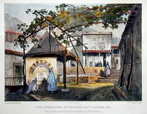 Seller image for Vue interrieure du couvent de sSe. Catherine/ View of the interrior of the convent of St. Catherine for sale by Antique Sommer& Sapunaru KG