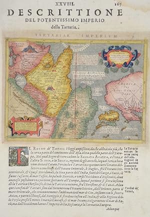 Seller image for XXVIII. Descrittione del Potentissimo Imperio della Tartaria. for sale by Antique Sommer& Sapunaru KG