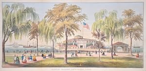 Bild des Verkufers fr Castle Garden, New-York, 1852. zum Verkauf von Antique Sommer& Sapunaru KG