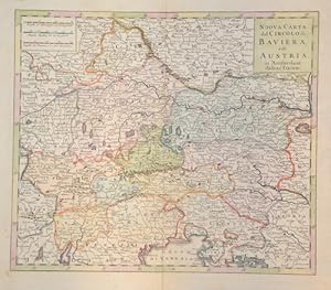 Seller image for Nuova Carte del Circolo di Baviera, edi Austria. for sale by Antique Sommer& Sapunaru KG