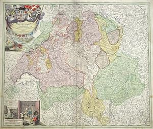 Bild des Verkufers fr Potentissimae Helvetiorum Reipublicae Cantones tredecim zum Verkauf von Antique Sommer& Sapunaru KG