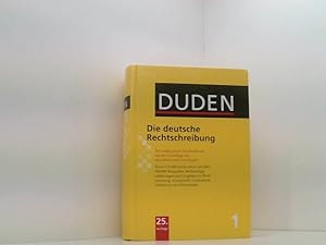 Image du vendeur pour Duden 01. Die deutsche Rechtschreibung: Das umfassende Standardwerk auf der Grundlage der neuen amtlichen Regeln: Band 1: Das umfassende Standardwerk . (Duden - Deutsche Sprache in 12 Bnden) [das umfassende Standardwerk auf der Grundlage der aktuellen amtlichen Regeln ; rund 130000 Stichwrter mit ber 500000 Beispielen, Bedeutungserklrungen und Angaben zu Worttrennung, Aussprache, Grammatik, Stilebenen und Etymologie] mis en vente par Book Broker