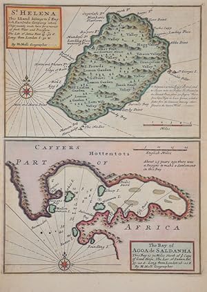 Immagine del venditore per St. Helena / The bay of Agoa de Saldanha venduto da Antique Sommer& Sapunaru KG