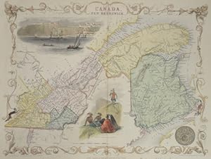 Seller image for East Canada and New Brunswick for sale by Antique Sommer& Sapunaru KG