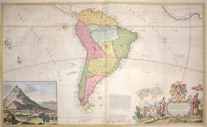 Immagine del venditore per Map of South America venduto da Antique Sommer& Sapunaru KG