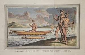 Bild des Verkufers fr Afbeelding van de Inwooneren van Nieuw Guinea zum Verkauf von Antique Sommer& Sapunaru KG