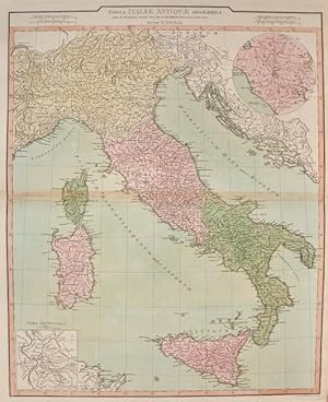Bild des Verkufers fr Tabula Italiae Antique Geographica zum Verkauf von Antique Sommer& Sapunaru KG