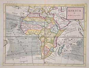Bild des Verkufers fr Africa. By H. Moll Geographer. zum Verkauf von Antique Sommer& Sapunaru KG