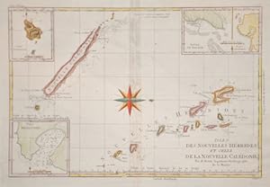 Image du vendeur pour Isles des Nouvelles Hebrides, et celle de la nouvelle Caledonie mis en vente par Antique Sommer& Sapunaru KG