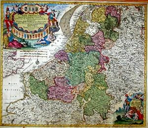 Image du vendeur pour XVII Provinciae Belgii sive Germaniae inferioris Briscis temporiw circulu Burgundicu S.R.I. mis en vente par Antique Sommer& Sapunaru KG