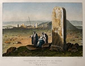 Seller image for Tombeaux de Sarbout el Cadem. The tombs of Sarbout el Cadem. (Presqu'isle de Sinai.) for sale by Antique Sommer& Sapunaru KG