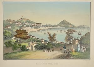 Bild des Verkufers fr Macao from Penha hill zum Verkauf von Antique Sommer& Sapunaru KG