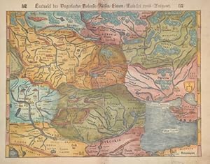 Bild des Verkufers fr Landtafel des Ungerlands/Polands/Reussen/Littaw/Walachei und Bulgarei zum Verkauf von Antique Sommer& Sapunaru KG