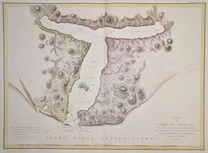 Bild des Verkufers fr Plan du port de Francais sur la cote du Nord - Ouest de l Amerique. zum Verkauf von Antique Sommer& Sapunaru KG