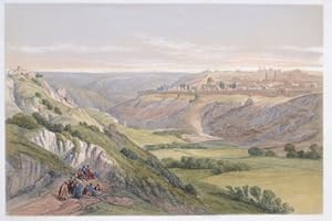 Bild des Verkufers fr Jerusalem from the Mount of Olives. zum Verkauf von Antique Sommer& Sapunaru KG