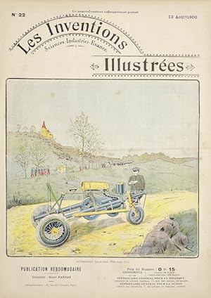 Bild des Verkufers fr Les Inventions Illustres / Automobile Militaire zum Verkauf von Antique Sommer& Sapunaru KG