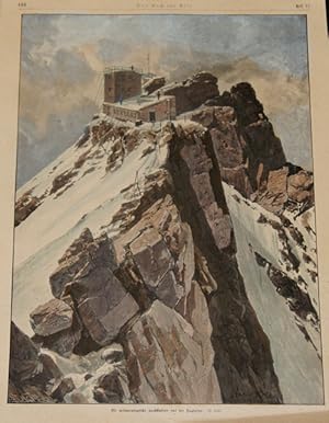 Bild des Verkufers fr Die Metreologische Hochstatin auf der Zugspitze zum Verkauf von Antique Sommer& Sapunaru KG