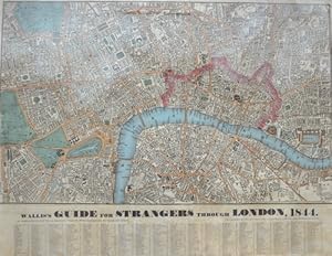 Bild des Verkufers fr Wallis's Guide for Strangers through London, 1844. zum Verkauf von Antique Sommer& Sapunaru KG