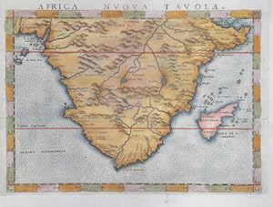 Bild des Verkufers fr Africa nuova Tavola zum Verkauf von Antique Sommer& Sapunaru KG