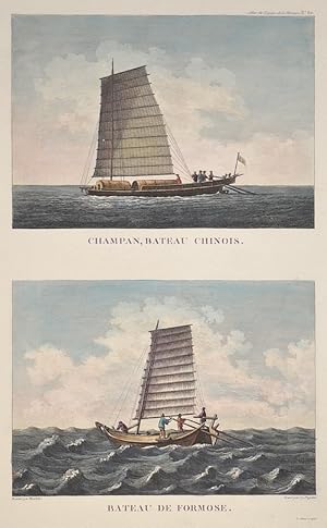 Immagine del venditore per Champan, Bateau Chinois / Bateau de Formose venduto da Antique Sommer& Sapunaru KG