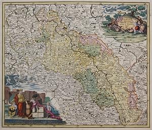 Bild des Verkufers fr Silesiae Ducatus in XVII suos Principatus et Dominia divisus stylo Chr. Weigelii Nor zum Verkauf von Antique Sommer& Sapunaru KG