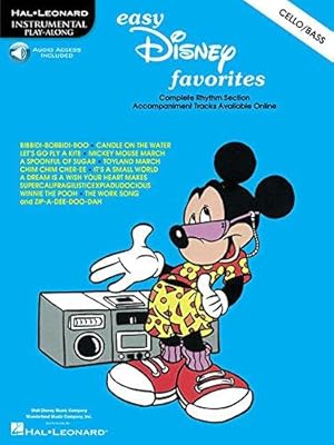 Seller image for EASY DISNEY FAVORITES (CELLO/DOUBLE BASS) VLC BOOK/CD: Instrumental Play-Along for sale by WeBuyBooks