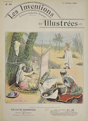 Bild des Verkufers fr Les Inventions Illustres / Femmes de Tafna Tissant des Tapis zum Verkauf von Antique Sommer& Sapunaru KG