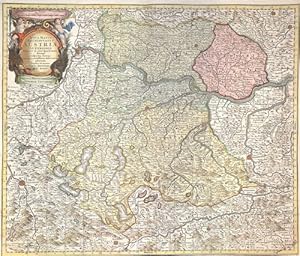 Bild des Verkufers fr Nova Mappa Archiducatus Austriae Superioris zum Verkauf von Antique Sommer& Sapunaru KG