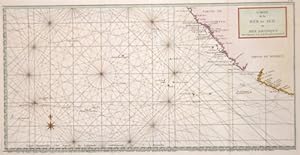 Carte de la Mer du Sud ou Mer Pacifique.