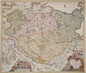 Bild des Verkufers fr Holsatiae Mappa universalis in suos Ducatus nimirum zum Verkauf von Antique Sommer& Sapunaru KG