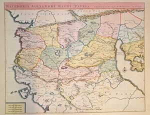 Seller image for Macedonia Alexandri Magni Patria. for sale by Antique Sommer& Sapunaru KG