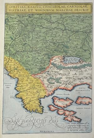 Seller image for Goritiae, Karstii, Chaczeolae, Carniolae, Istriae, et Vindorum marchae descrip for sale by Antique Sommer& Sapunaru KG