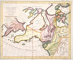 Carte generale des decouvertes de l amiral de Fonte.