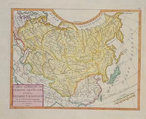 Seller image for Carte Generale de l'Empire des Russes et de la Tatarie Universelle. for sale by Antique Sommer& Sapunaru KG
