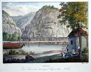 Imagen del vendedor de Servien der Felsen der ehemaligen frayanischen Brcke a la venta por Antique Sommer& Sapunaru KG