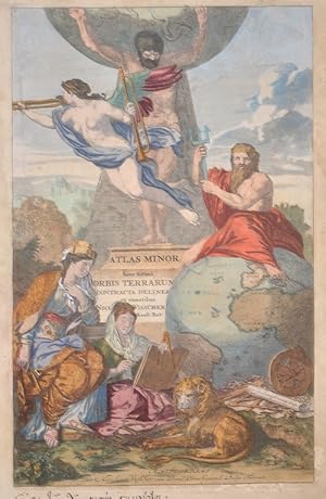 Image du vendeur pour Atlas Minor Sive totius Orbis Terrarum Contracta delineat ex conatibus mis en vente par Antique Sommer& Sapunaru KG