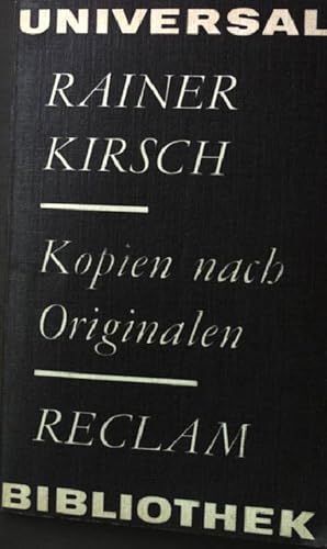 Seller image for Kopien nach Originalen. - 3 Portrts & 1 Reportage (Nr.586) for sale by books4less (Versandantiquariat Petra Gros GmbH & Co. KG)