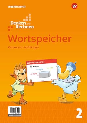 Seller image for Denken und Rechnen - Allgemeine Ausgabe 2017: Wortspeicherkarten 2 for sale by Studibuch