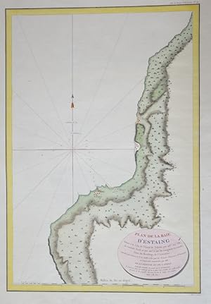 Bild des Verkufers fr Plan de la Baie d Estaing. zum Verkauf von Antique Sommer& Sapunaru KG