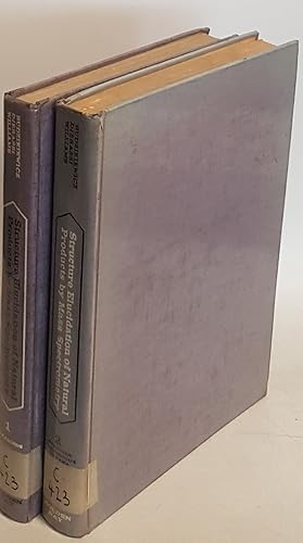 Imagen del vendedor de Structure Elucidation of Natural Products by Mass Spectrometry (2 vols./ 2 Bnde KOMPLETT) - Vol.I: Alkaloids/ Vol.II: Steroids, terpenoids, sugars, and miscellaneous classes. a la venta por books4less (Versandantiquariat Petra Gros GmbH & Co. KG)