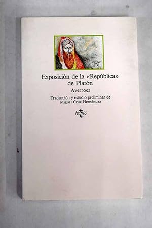 Image du vendeur pour Exposicin de la "Repblica" de Platn mis en vente par Alcan Libros